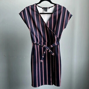 Rebel Sugar Red White & Blue Dress | Patriotic Dress | Wrap Dress